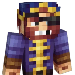 whaling Minecraft avatar bust