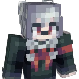 whitefoxes Minecraft avatar bust