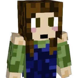 whoops12 Minecraft avatar bust