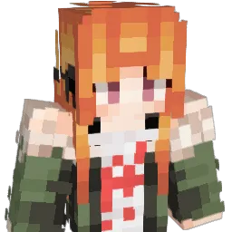 whosangela Minecraft avatar bust