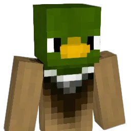 wingduck Minecraft avatar bust