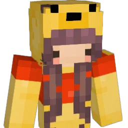 winipoh Minecraft avatar bust