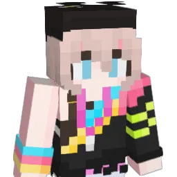 wireed Minecraft avatar bust