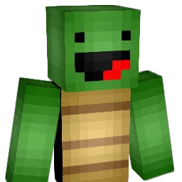 wirly Minecraft avatar bust
