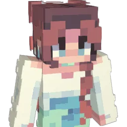 witchalok Minecraft avatar bust