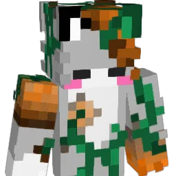 wlldkat Minecraft avatar bust