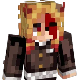 wlossy Minecraft avatar bust