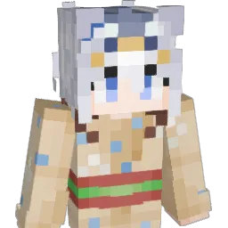 wogikaze Minecraft avatar bust