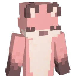 wolfchara Minecraft avatar bust