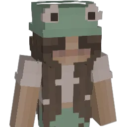wondergirls Minecraft avatar bust