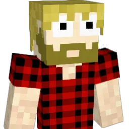 woodtechie Minecraft avatar bust