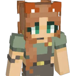 wookiekookie Minecraft avatar bust