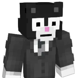 wooshing Minecraft avatar bust