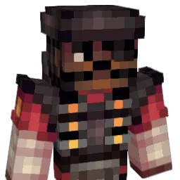 wow75 Minecraft avatar bust