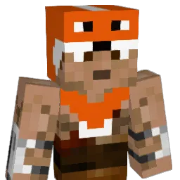 wowafox Minecraft avatar bust