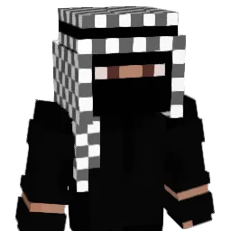 wqshing Minecraft avatar bust