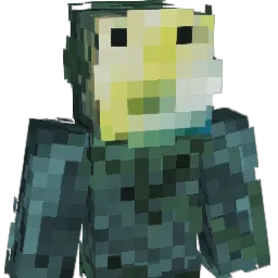 wrigglygiggly Minecraft avatar bust