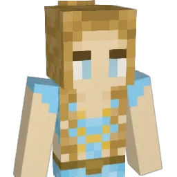 writinginpen Minecraft avatar bust