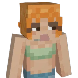 wuggyy Minecraft avatar bust