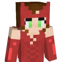 wukster Minecraft avatar bust