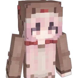 www09811 Minecraft avatar bust