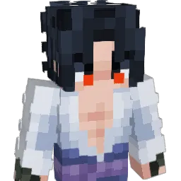 xAkatZuki_Sasuke Minecraft avatar bust
