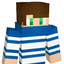 xAquaaa Minecraft avatar bust