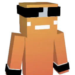 xArkham Minecraft avatar bust