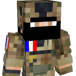 xAzulx Minecraft avatar bust