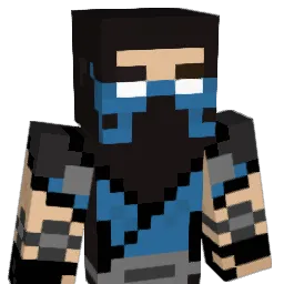 xBlackToe Minecraft avatar bust