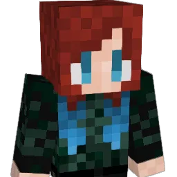 xBlueSquidx Minecraft avatar bust