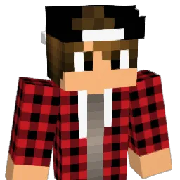 xBroke Minecraft avatar bust