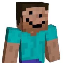 xDqck Minecraft avatar bust