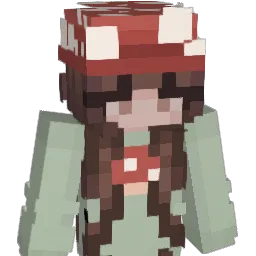 xFleurette Minecraft avatar bust