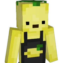 xGL1TCH Minecraft avatar bust