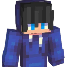 xGliitch Minecraft avatar bust