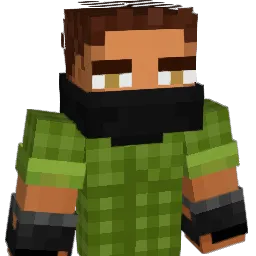 xGunGuy Minecraft avatar bust