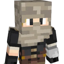 xIBurned Minecraft avatar bust