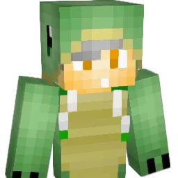 xILikeTurtlezZz Minecraft avatar bust