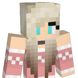 xMissMinxx Minecraft avatar bust