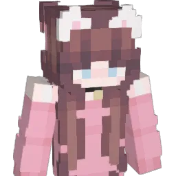 xNoemii Minecraft avatar bust