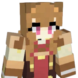 xRaphtalia Minecraft avatar bust