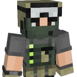 xTheHunt Minecraft avatar bust
