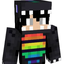 xXRainbowsXx Minecraft avatar bust