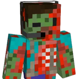 xXZomzXx Minecraft avatar bust