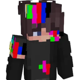 xXglitchzzzXx Minecraft avatar bust