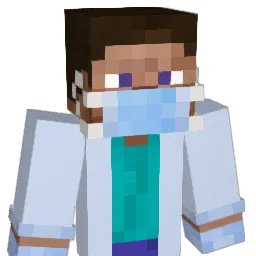 xcubex Minecraft avatar bust