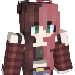 xellyaa Minecraft avatar bust