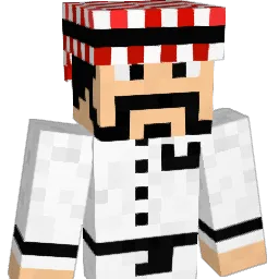 xi7be Minecraft avatar bust