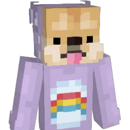 xijieka Minecraft avatar bust